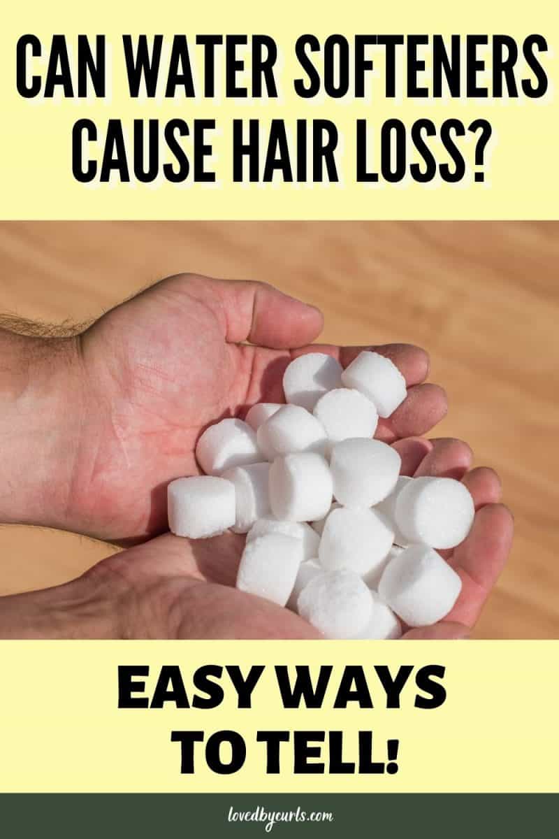 can water softeners cause hair loss