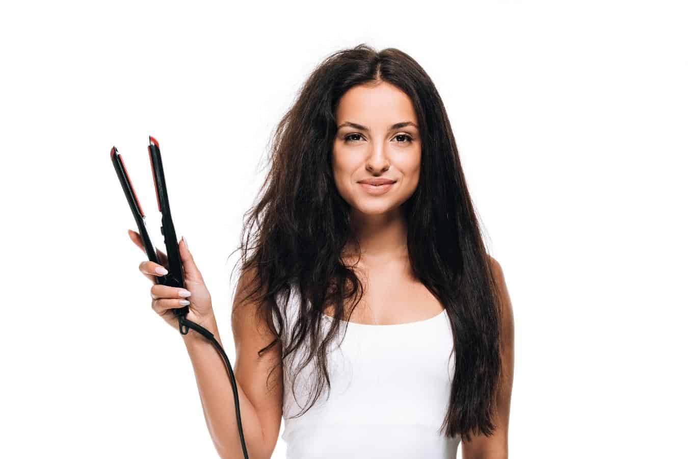 I have frizzy hair and have invented the best way to get it poker straight  and reduce split ends - it's so easy too | The Irish Sun