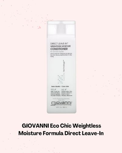 GIOVANNI Eco Chic Weightless Moisture Formula Direct Leave-In