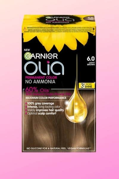 Garnier Olia Light Brown Permanent Hair Dye