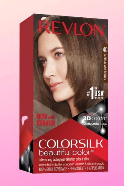 Revlon ColorSilk Haircolor, Medium Ash Brown