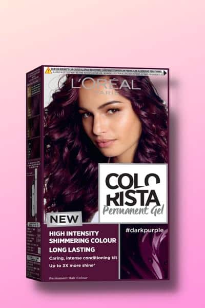 L'Oréal Paris Colorista Permanent Gel Hair Dye In Dark Purple