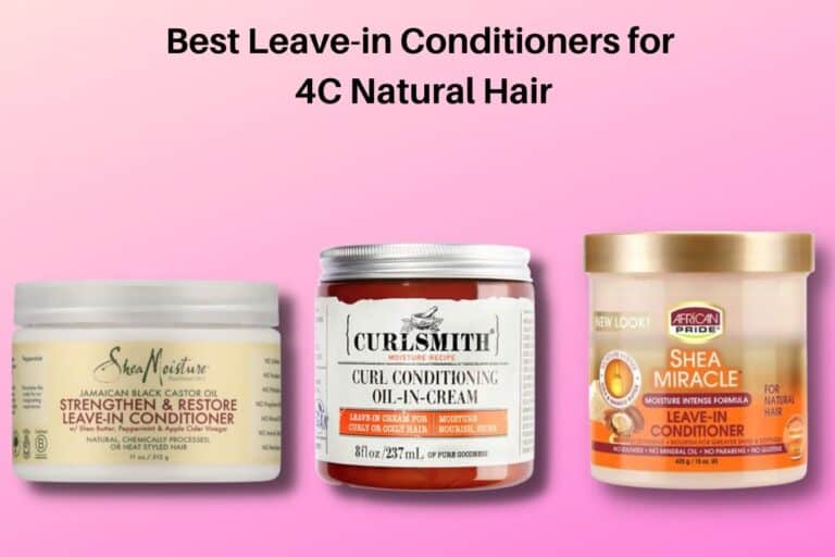 best leave-in conditioners for 4c natural hair