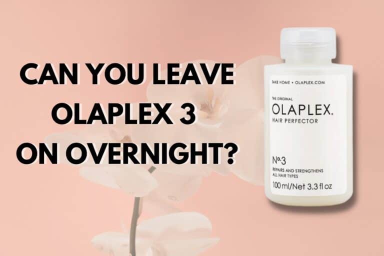 can you leave olaplex 3 on overnight