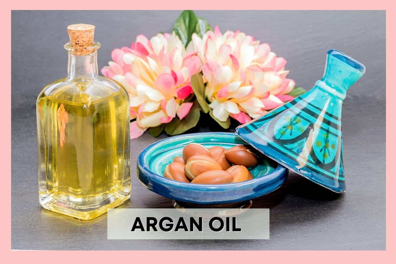 can I use argan oil before using a flat iron