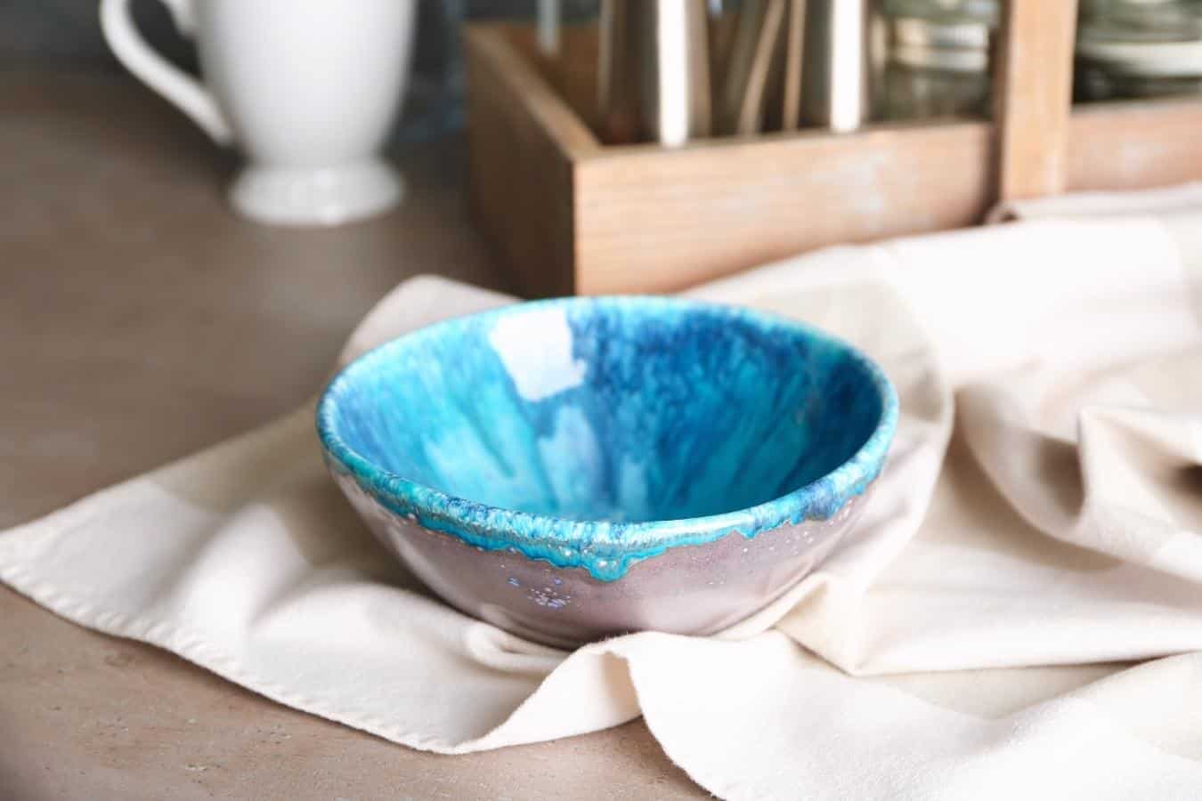 ceramic bowl on a table