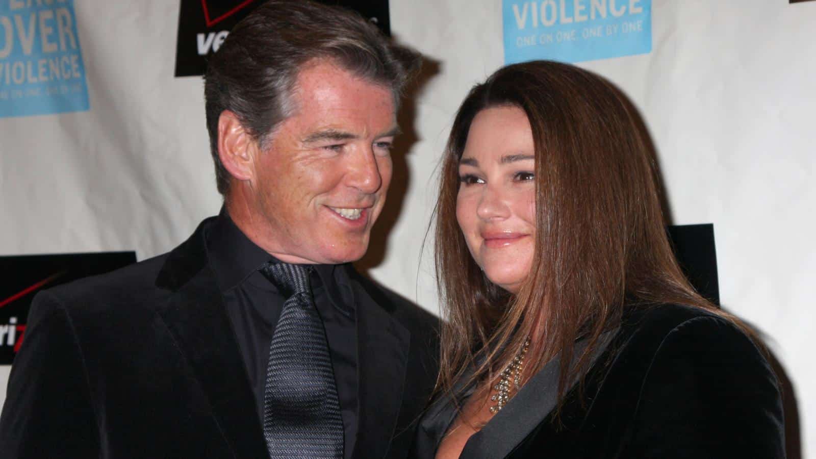 Pierce Brosnan and Keely Shaye Smith carrie-nelson _ Shutterstock.com